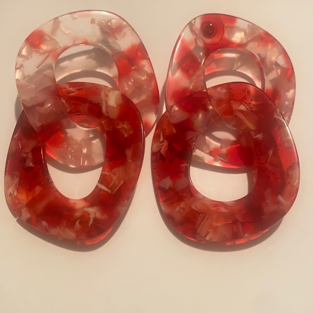 Sassy Jones Red Zaria Dangles